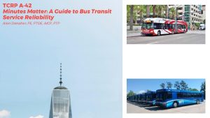 TCRP A42 Minutes Matter A Guide to Bus