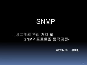 q SNMP Simple Network Management Protocol TCPIP 3