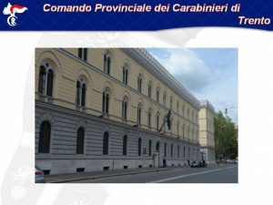 Comando Provinciale dei Carabinieri di Trento Concorso per