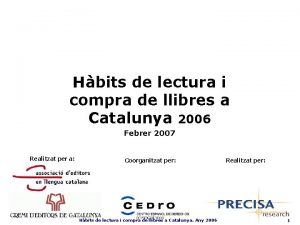 Hbits de lectura i compra de llibres a