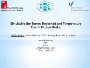 Khaled Alharbi Sabine Riemann Gudrid MoortgatPick Andriy Ushakov