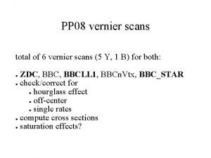 PP 08 vernier scans total of 6 vernier