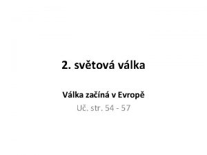 2 svtov vlka Vlka zan v Evrop U