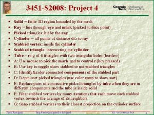3451 S 2008 Project 4 Solid finite 3
