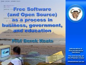 The four freedoms of Free Software The four