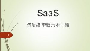 2 What is Saa S Definition Software as