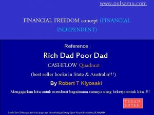 www pulsamu com FINANCIAL FREEDOM concept FINANCIAL INDEPENDENT