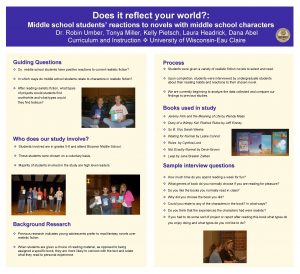 Does it reflect your world Middle school students