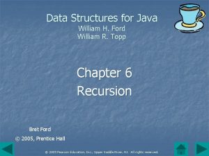 Data Structures for Java William H Ford William