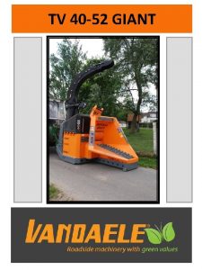 TV 40 52 GIANT Wood Chipper TV 40