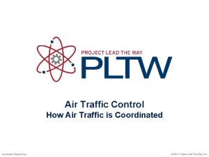 Air Traffic Control How Air Traffic is Coordinated