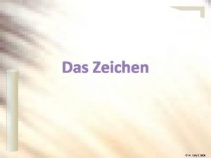 Das Zeichen W Einert 2009 t wa W