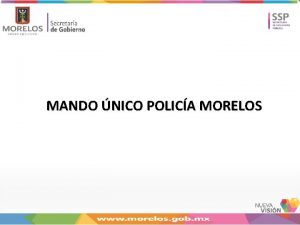MANDO NICO POLICA MORELOS ACUERDO DE LOS AYUNTAMIENTOS