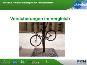 Innovative Prventionsstrategien zum Fahrraddiebstahl Versicherungen im Vergleich Innovative