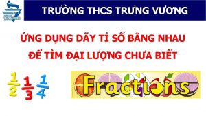 TRNG THCS TRNG VNG NG DNG DY T