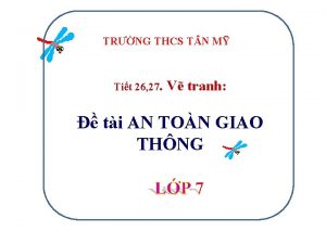 TRNG THCS T N M Tit 26 27