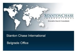 Stanton Chase International Belgrade Office Table of Contents