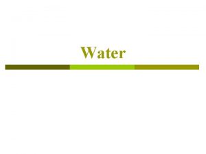Water Hydrologic cycle p The hydrologic cycle is