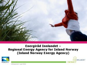 Energird Innlandet Regional Energy Agency for Inland Norway