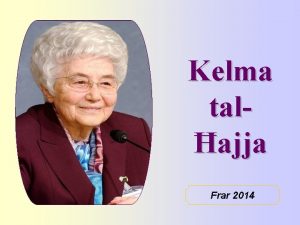 Kelma talajja Frar 2014 Henjin dawk li huma