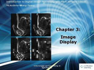 Introduction to Digital Image Processing with MATLAB Asia