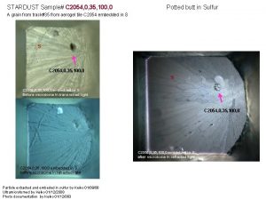 STARDUST Sample C 2054 0 35 100 0