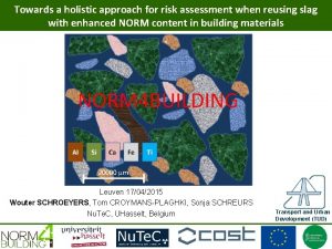 Towards a holistic approach for risk assessment when