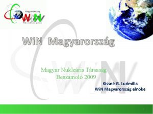 Wi N Magyarorszg Magyar Nukleris Trsasg Beszmol 2009