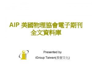 AIP No AIP Titles IF 2008 1 Applied