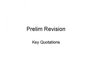 Prelim Revision Key Quotations The Kite Runner Amirs