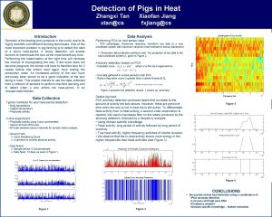 Detection of Pigs in Heat Zhangxi Tan xtancs