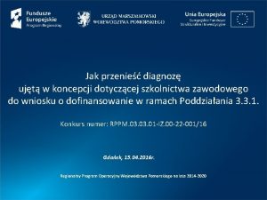 Jak przenie diagnoz ujt w koncepcji dotyczcej szkolnictwa