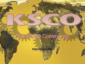 The KSCO Community http ksco info KSCO Community