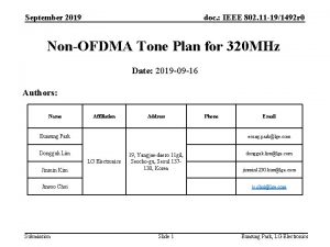 September 2019 doc IEEE 802 11 191492 r