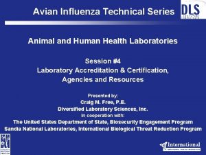 Avian Influenza Technical Series Animal and Human Health