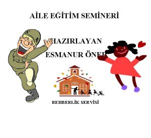 ALE ETM SEMNER HAZIRLAYAN ESMANUR NER REHBERLK SERVS