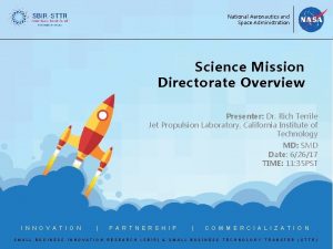 National Aeronautics and Space Administration Science Mission Directorate