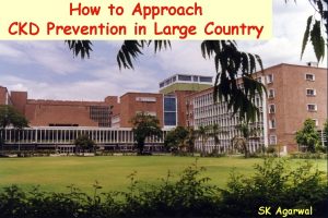 How to Approach CKD Prevention in Large Country
