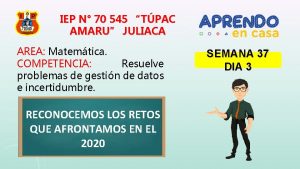 IEP N 70 545 TPAC AMARU JULIACA AREA