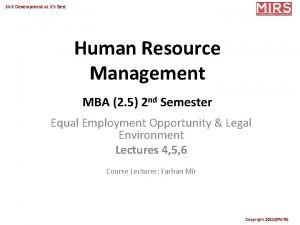 Skill Development at its Best Human Resource Management