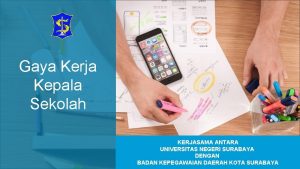 Gaya Kerja Kepala Sekolah KERJASAMA ANTARA UNIVERSITAS NEGERI