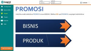 Training Center How to START Promosi PROMOSI Anda