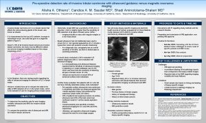 Preoperative detection rate of invasive lobular carcinoma with