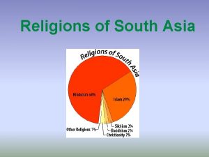Religions of South Asia Hinduism Hinduism 800 000