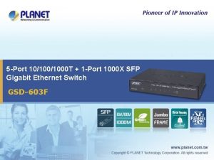 5 Port 101000 T 1 Port 1000 X