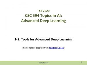 Fall 2020 CSC 594 Topics in AI Advanced