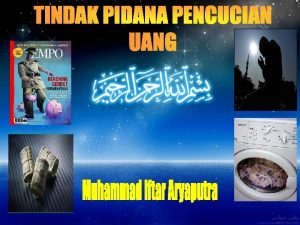 APA ITU PENCUCIAN UANG Belum ada definisi tentang