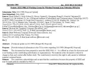 September 2004 doc IEEE 802 15 04140 r