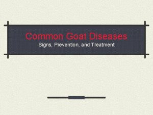 Common Goat Diseases Signs Prevention and Treatment Coccidiosis