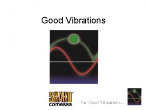 Good Vibrations For Good Vibrations Pristatymo Planas Apie